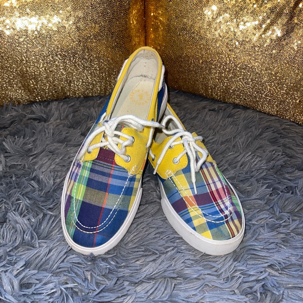 Polo Ralph Lauren Plaid Shoes